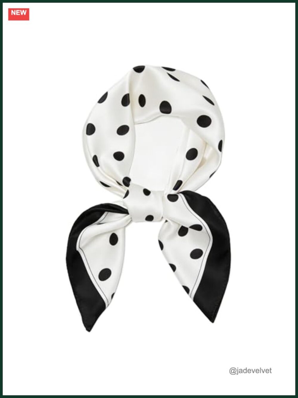 Silk Feeling Satin Head Scarf for Women - 27.5 Square Bandana Hair Wrap
